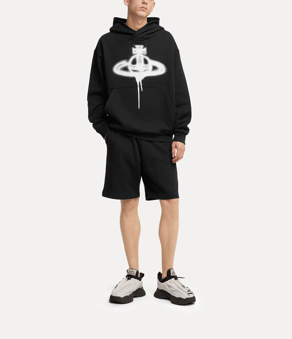 Vivienne Westwood Spray Orb Pullover Sweatshirt in BLACK